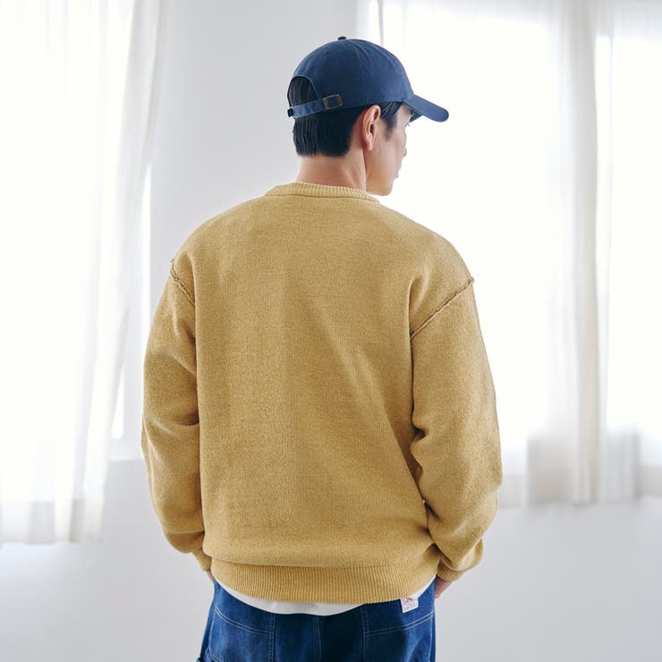 リバーシブルソフトタッチモールニットプルオーバー | coen【men】 | 詳細画像17 