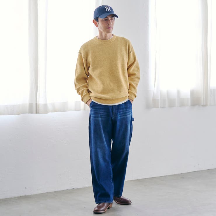 リバーシブルソフトタッチモールニットプルオーバー | coen【men】 | 詳細画像19 