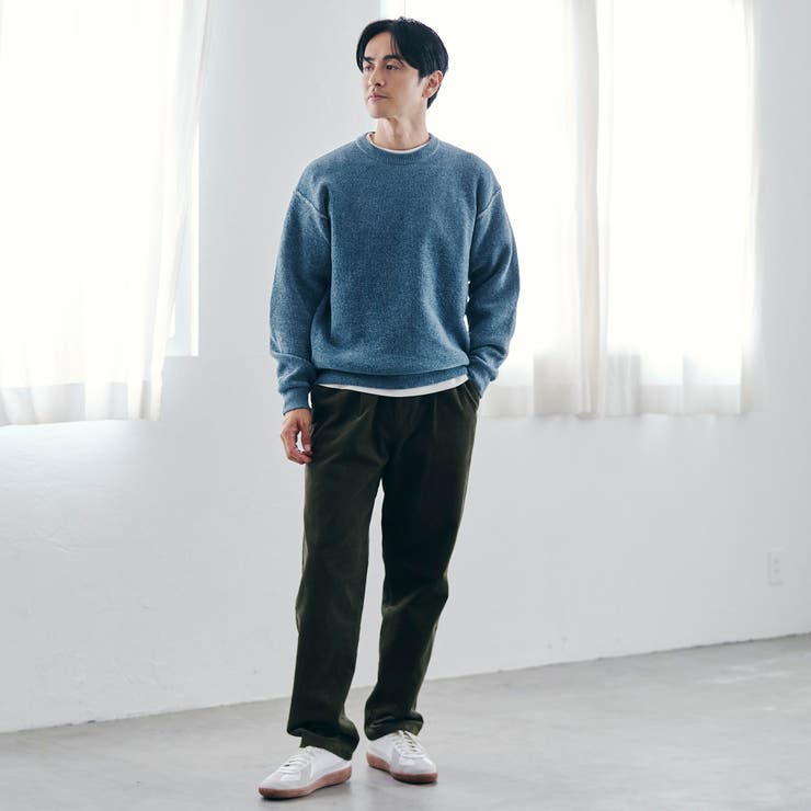 リバーシブルソフトタッチモールニットプルオーバー | coen【men】 | 詳細画像24 