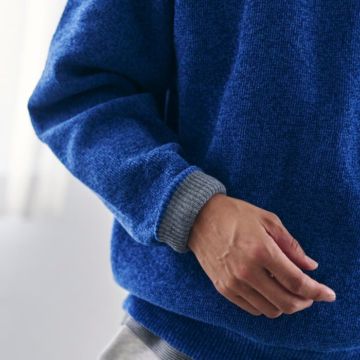 リバーシブルソフトタッチモールニットプルオーバー | coen【men】 | 詳細画像31 