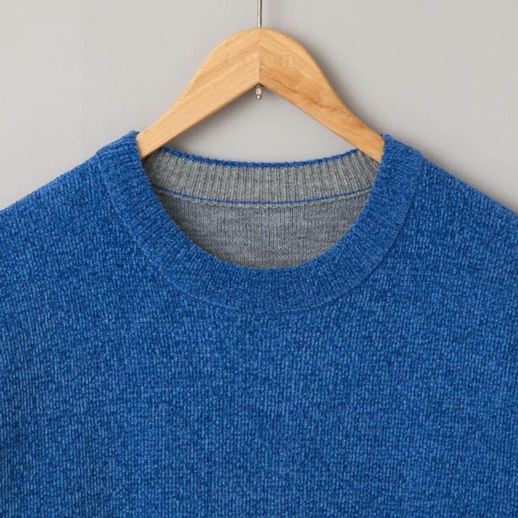 リバーシブルソフトタッチモールニットプルオーバー | coen【men】 | 詳細画像35 