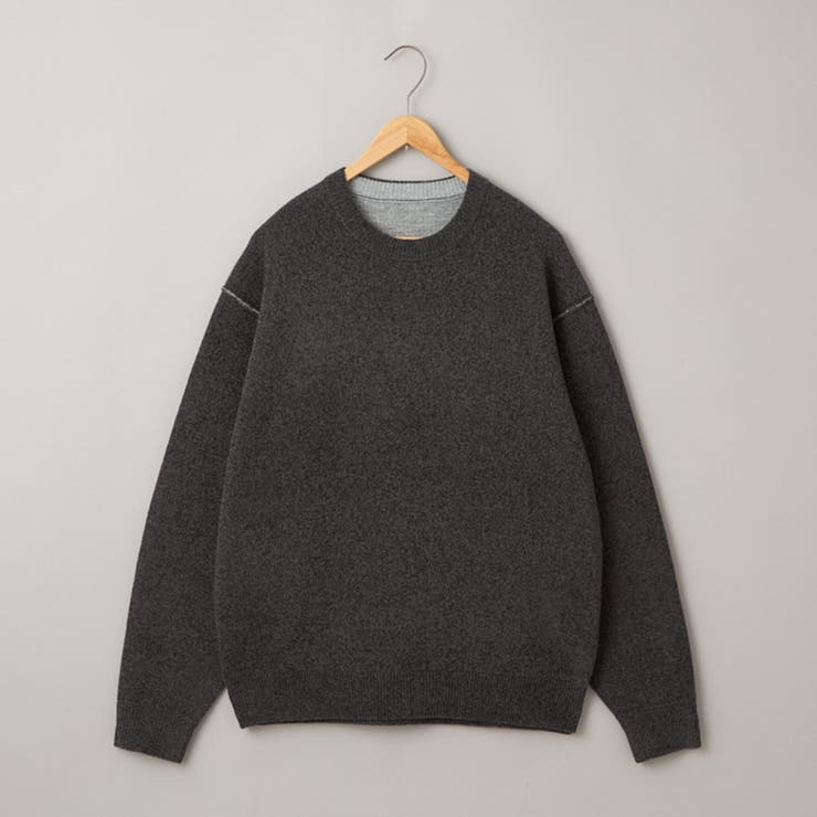 リバーシブルソフトタッチモールニットプルオーバー | coen【men】 | 詳細画像37 
