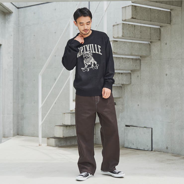 ドッグジャガードニットプルオーバー | coen【men】 | 詳細画像3 