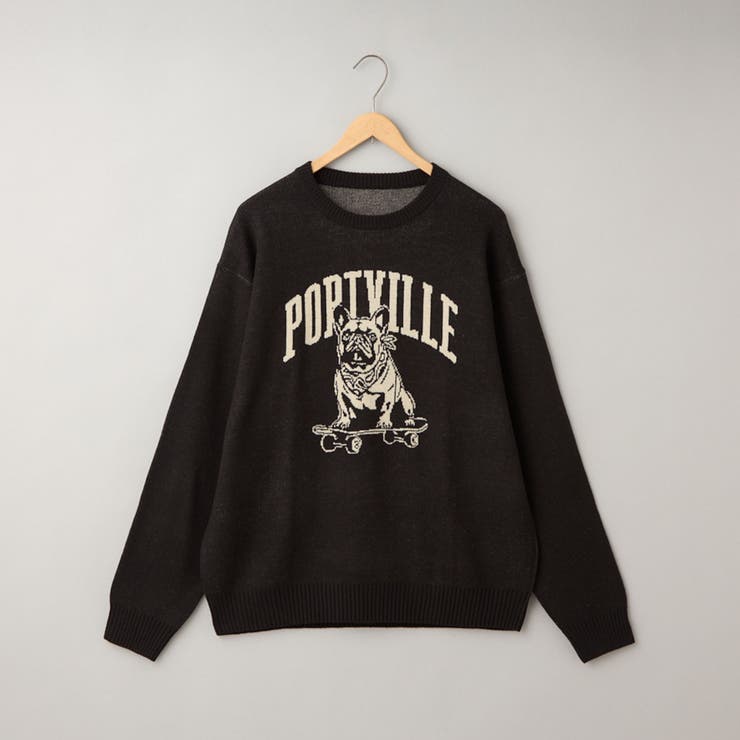 ドッグジャガードニットプルオーバー | coen【men】 | 詳細画像29 