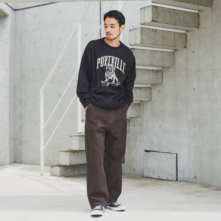 ドッグジャガードニットプルオーバー | coen【men】 | 詳細画像5 