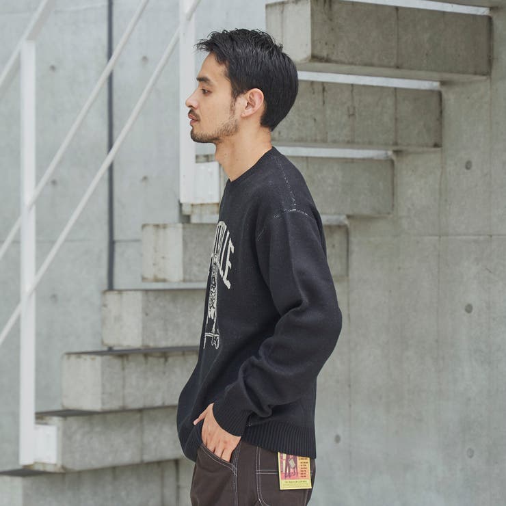 ドッグジャガードニットプルオーバー | coen【men】 | 詳細画像6 