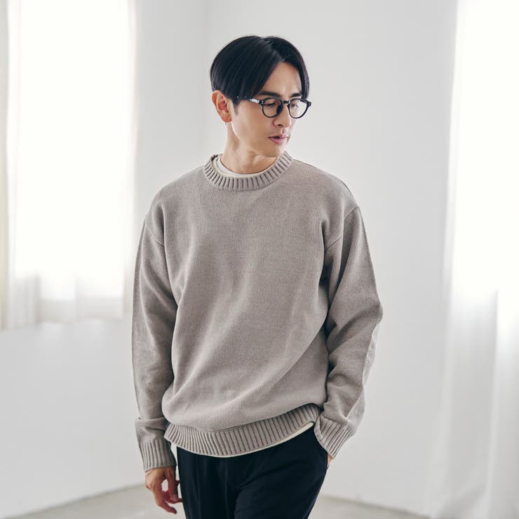 フェイクレイヤードモールニット | coen【men】 | 詳細画像12 