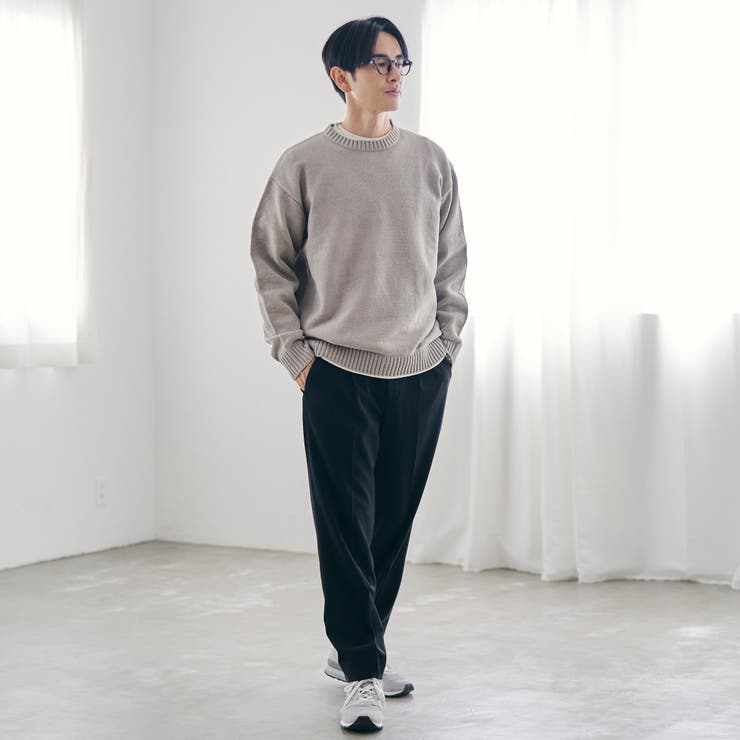 フェイクレイヤードモールニット | coen【men】 | 詳細画像16 