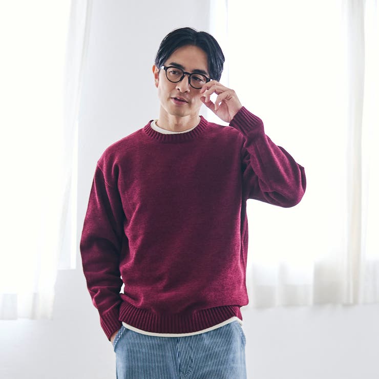 フェイクレイヤードモールニット | coen【men】 | 詳細画像19 