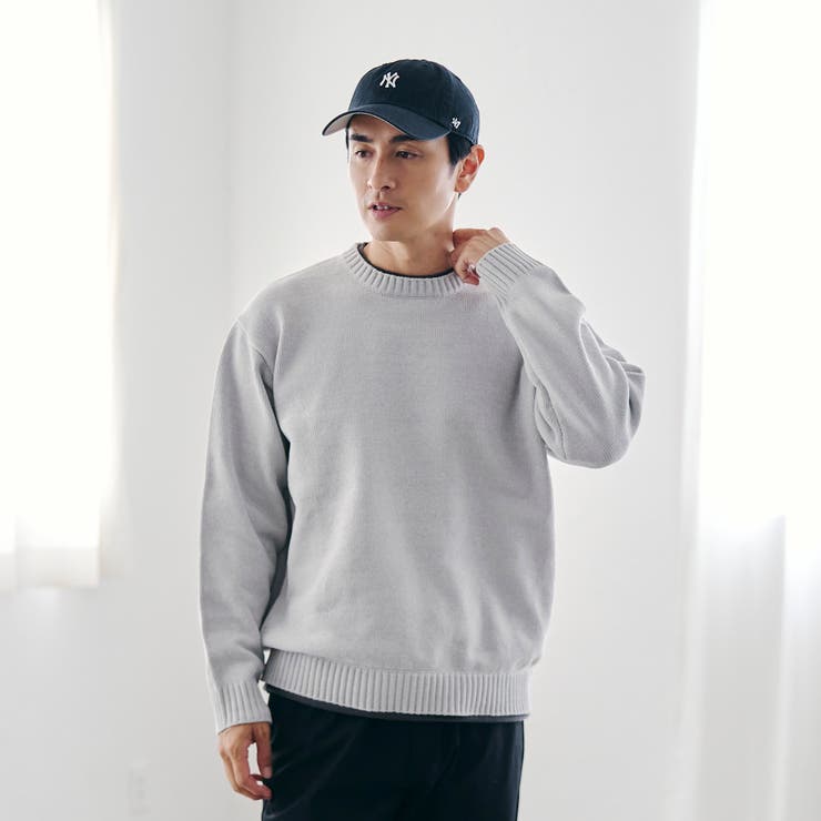 フェイクレイヤードモールニット | coen【men】 | 詳細画像2 