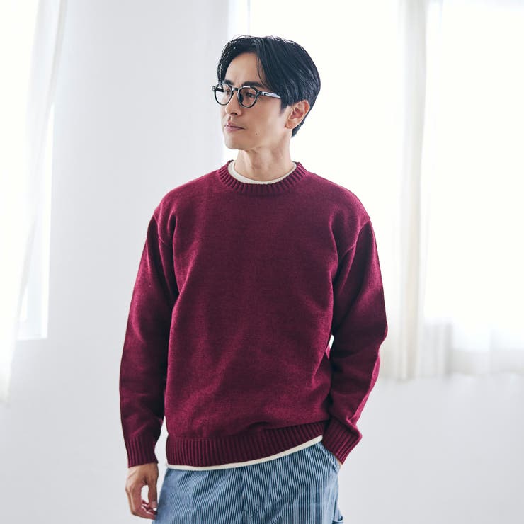 フェイクレイヤードモールニット | coen【men】 | 詳細画像20 