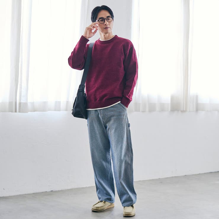 フェイクレイヤードモールニット | coen【men】 | 詳細画像25 