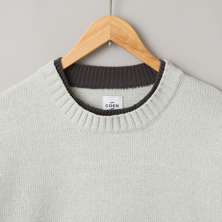 フェイクレイヤードモールニット | coen【men】 | 詳細画像39 
