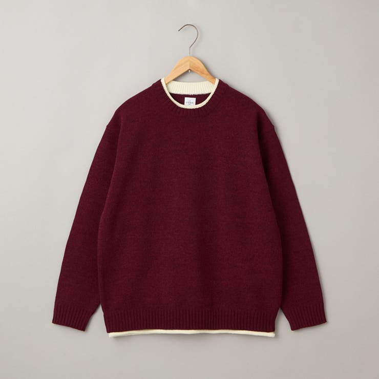 フェイクレイヤードモールニット | coen【men】 | 詳細画像45 