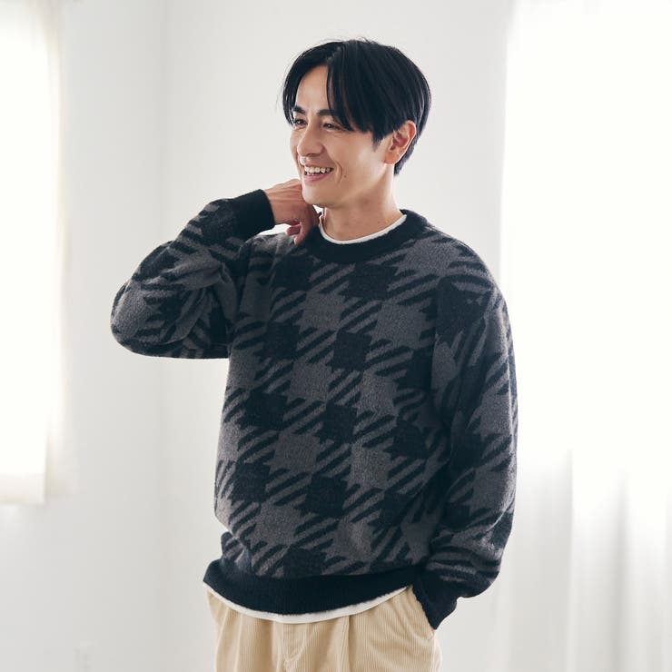 ショートフェザーニットプルオーバー | coen【men】 | 詳細画像2 