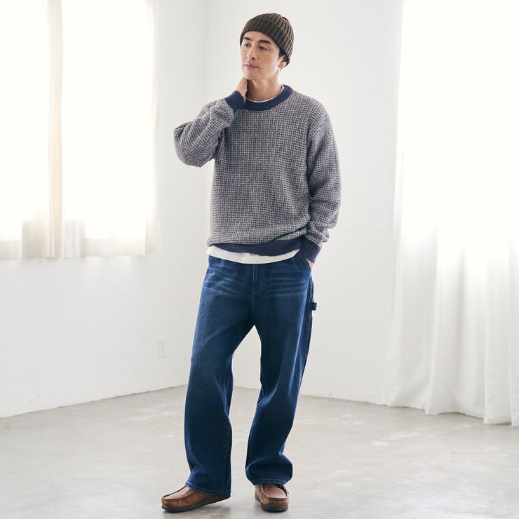 ショートフェザーニットプルオーバー | coen【men】 | 詳細画像35 