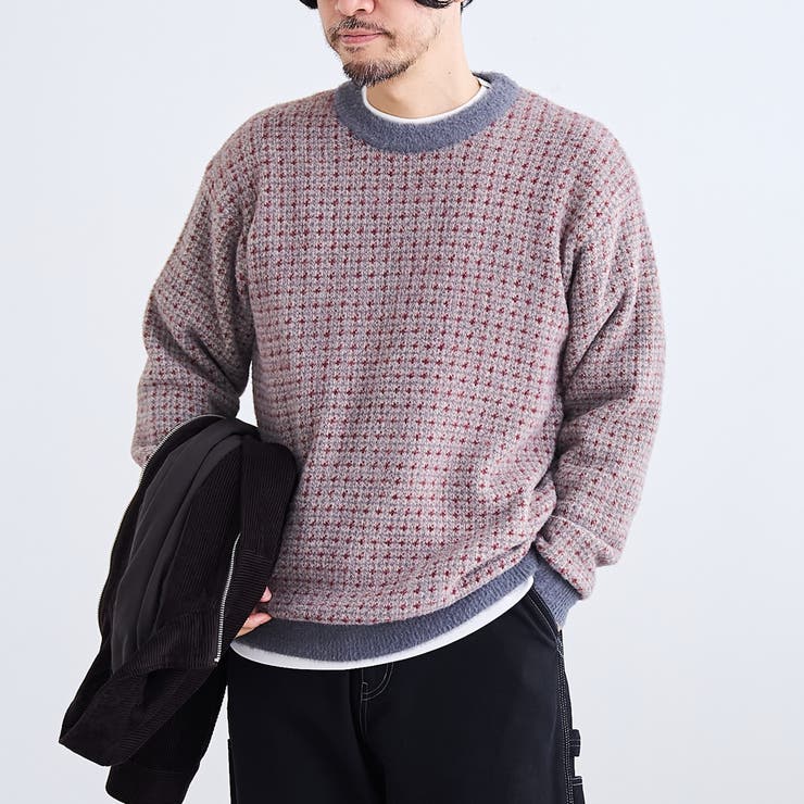 ショートフェザーニットプルオーバー | coen【men】 | 詳細画像9 