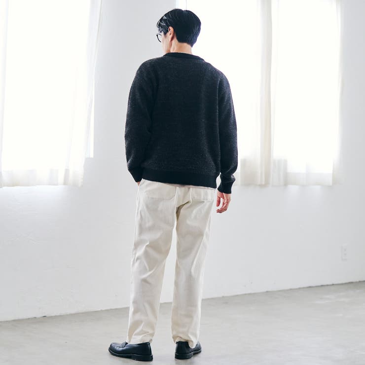 ショートフェザーニットロゴプルオーバー | coen【men】 | 詳細画像12 