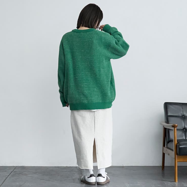 ショートフェザーニットロゴプルオーバー | coen【men】 | 詳細画像25 