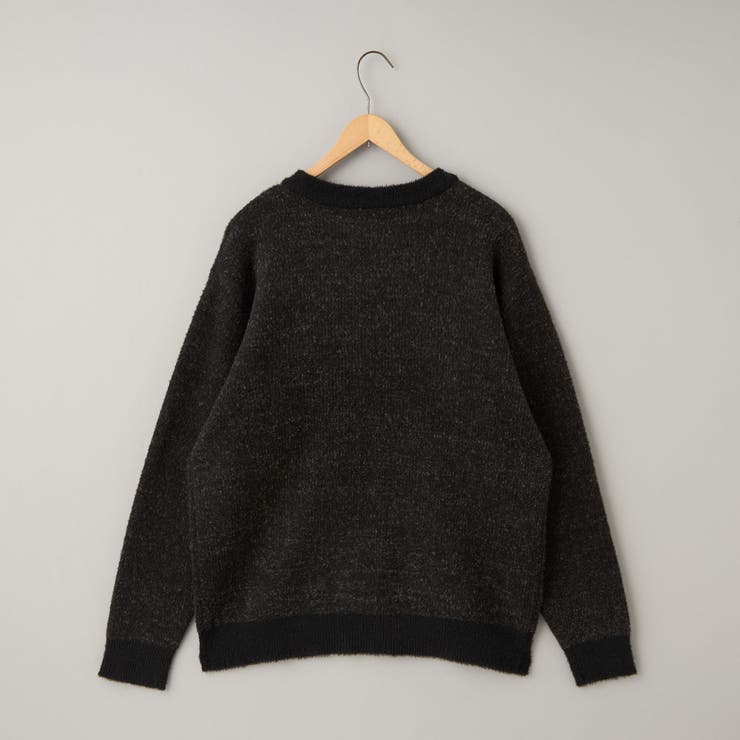 ショートフェザーニットロゴプルオーバー | coen【men】 | 詳細画像40 