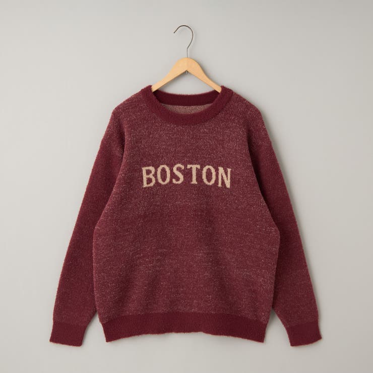 ショートフェザーニットロゴプルオーバー | coen【men】 | 詳細画像45 