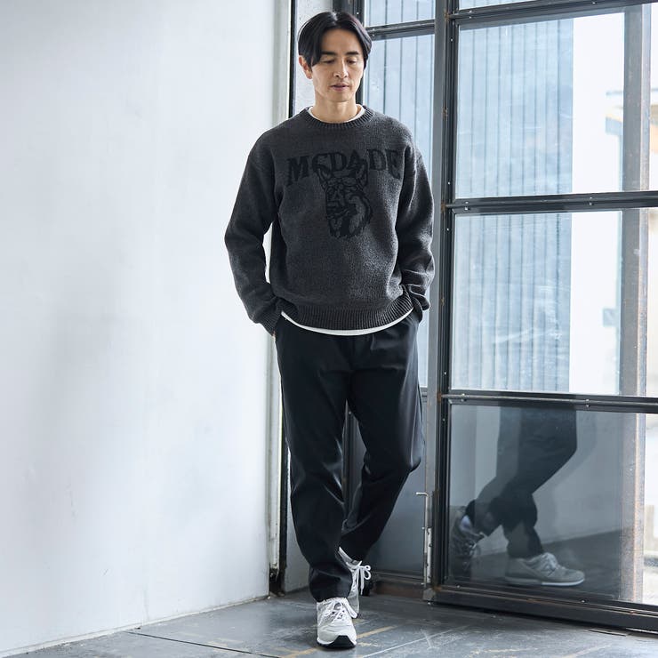 モールドッグジャガードニット【Youtube紹介アイテム】 | coen【men】 | 詳細画像6 