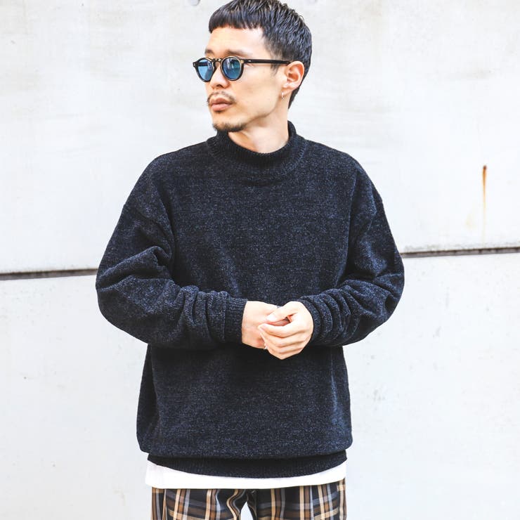 洗える]ポリモールモックネックニット[品番：COEW0003769]｜coen【men