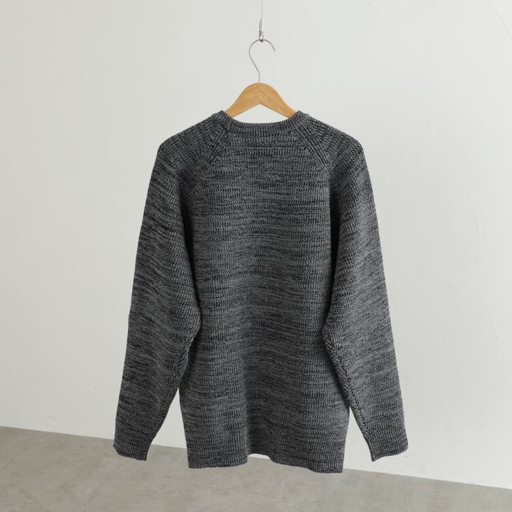 ポリウーリークルーネックルーズニット | coen【men】 | 詳細画像33 