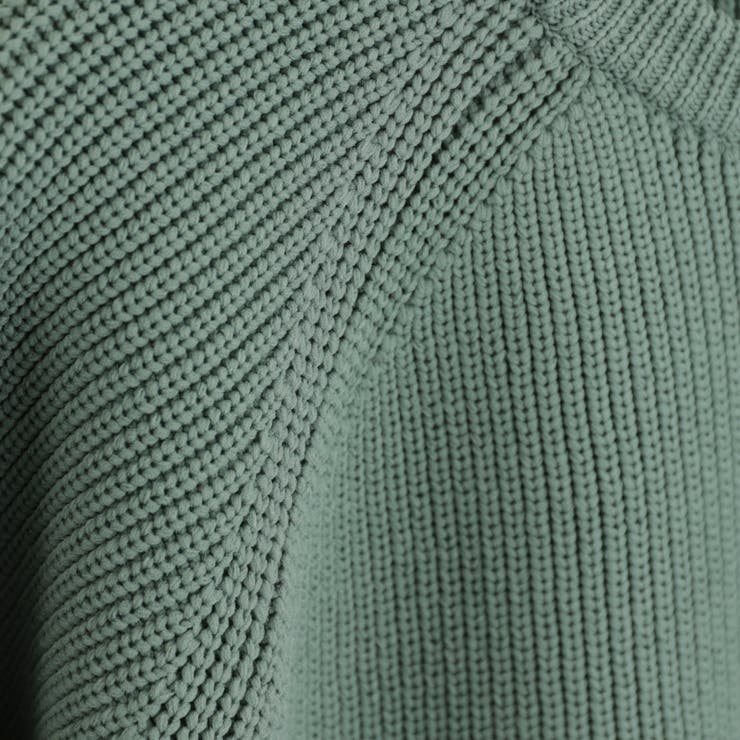 ポリウーリークルーネックルーズニット | coen【men】 | 詳細画像37 