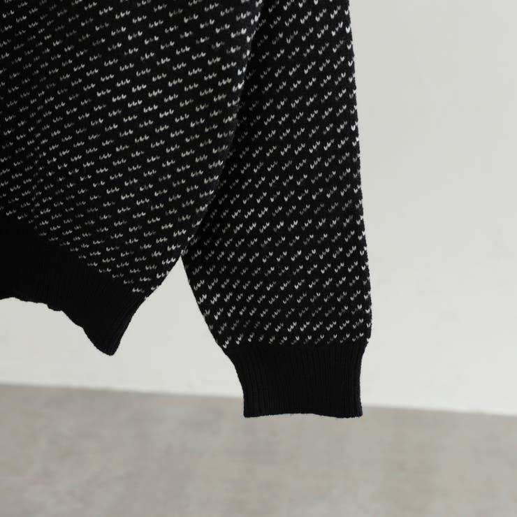 バーズアイクルーネックルーズニット | coen【men】 | 詳細画像29 