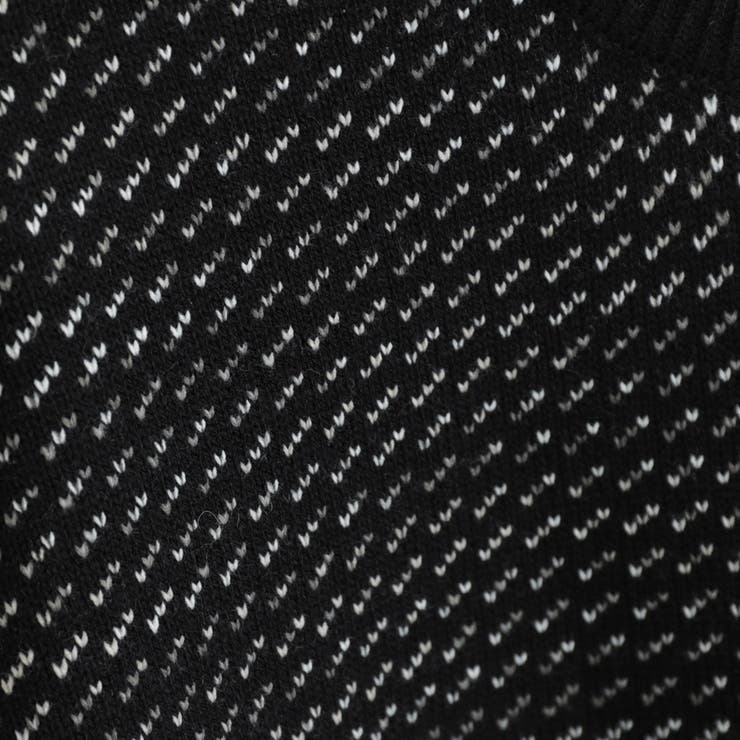 バーズアイクルーネックルーズニット | coen【men】 | 詳細画像30 