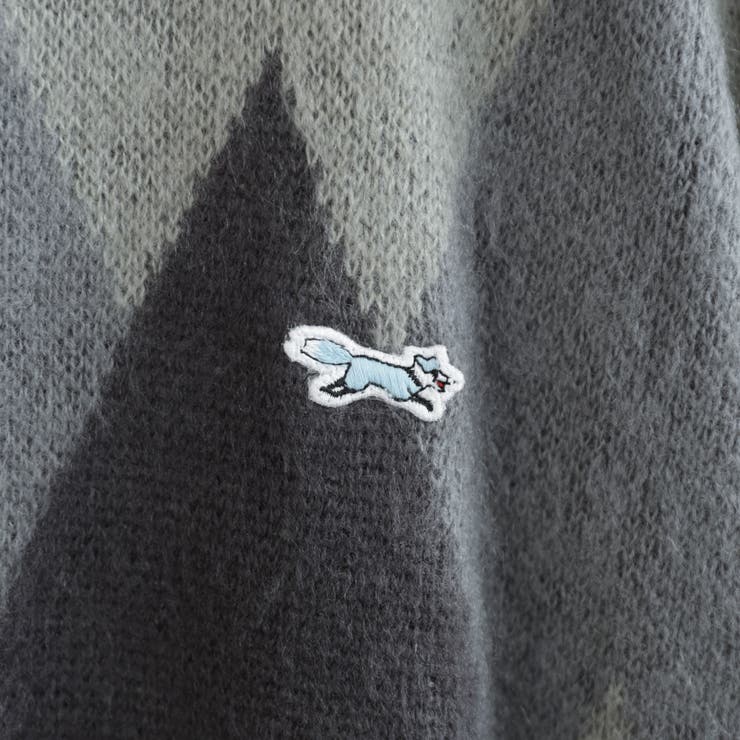 PENNEYS（ぺニーズ）別注ビッグシルエットジャガード柄シャギーニット チェッ… | coen【men】 | 詳細画像41 