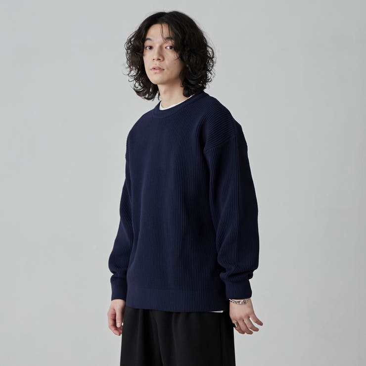 【NAVY】アンサンブルポリニットプルオーバー（ニット＋Tシャツ2枚組セット）[品番：COEW0005082]｜coen【men】（コーエン）のメンズファッション通販｜SHOPLIST（ショップリスト）