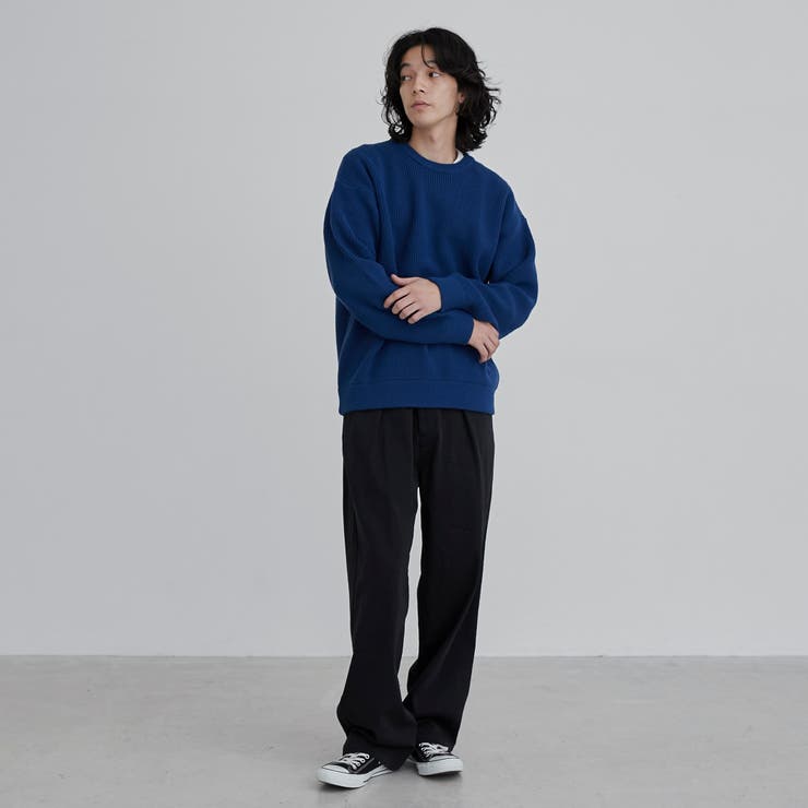 カ・イ・テ・キ 優秀ニット/【ソフトタッチアゼ編みニット】[品番