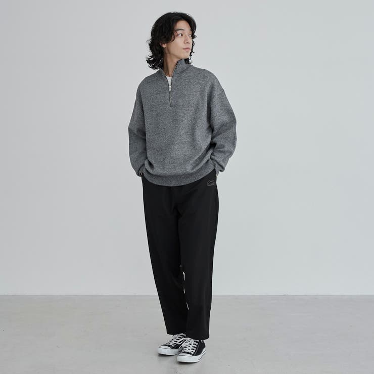 メランジハーフジップニット | coen【men】 | 詳細画像13