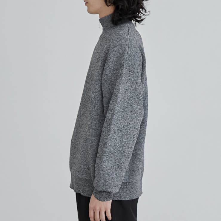 メランジハーフジップニット | coen【men】 | 詳細画像15