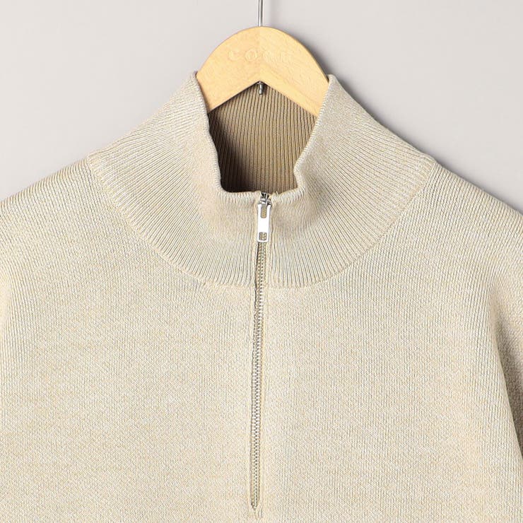 メランジハーフジップニット | coen【men】 | 詳細画像20