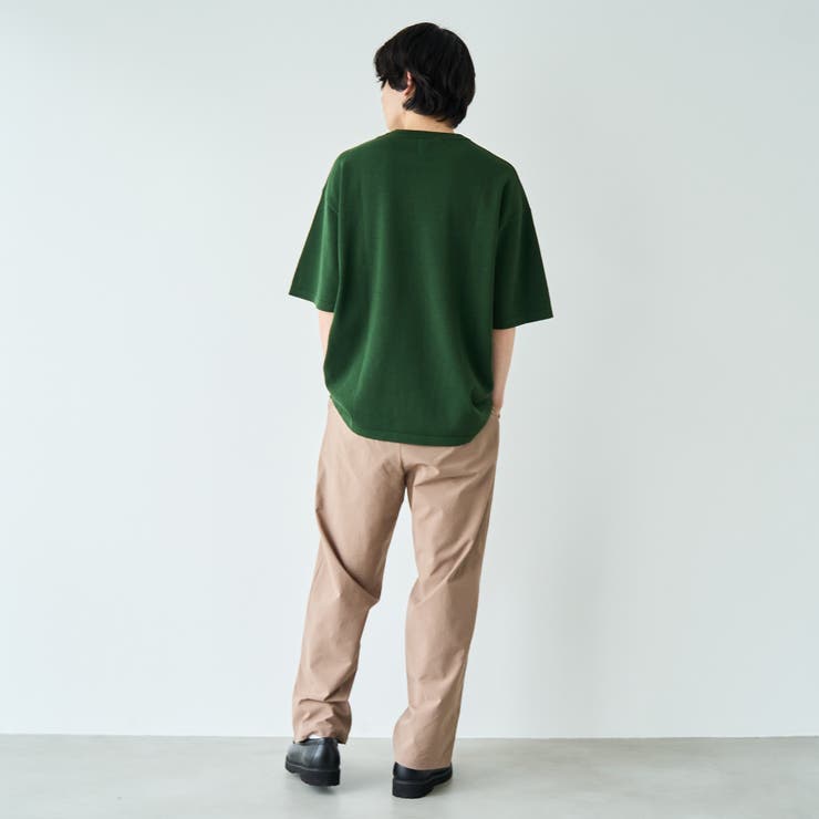 コンフォートニットプルオーバー  ショートスリーブ【抗ピル、UVカット】 | coen【men】 | 詳細画像11 