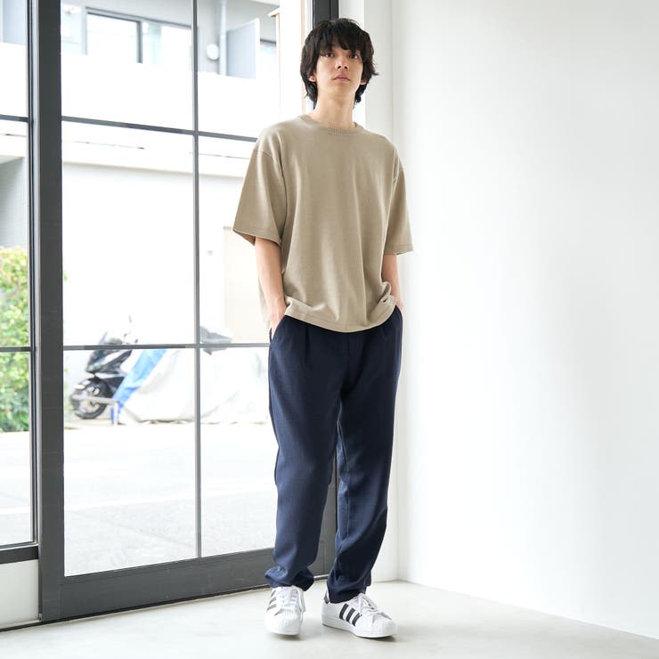 コンフォートニットプルオーバー  ショートスリーブ【抗ピル、UVカット】 | coen【men】 | 詳細画像2 