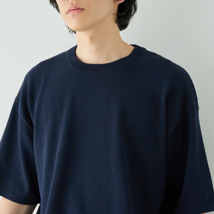 コンフォートニットプルオーバー  ショートスリーブ【抗ピル、UVカット】 | coen【men】 | 詳細画像22 