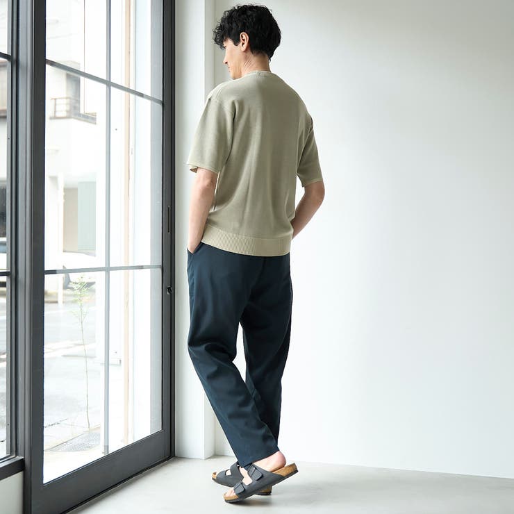 【WEB限定】アニマルジャガード半袖ニット | coen【men】 | 詳細画像20 