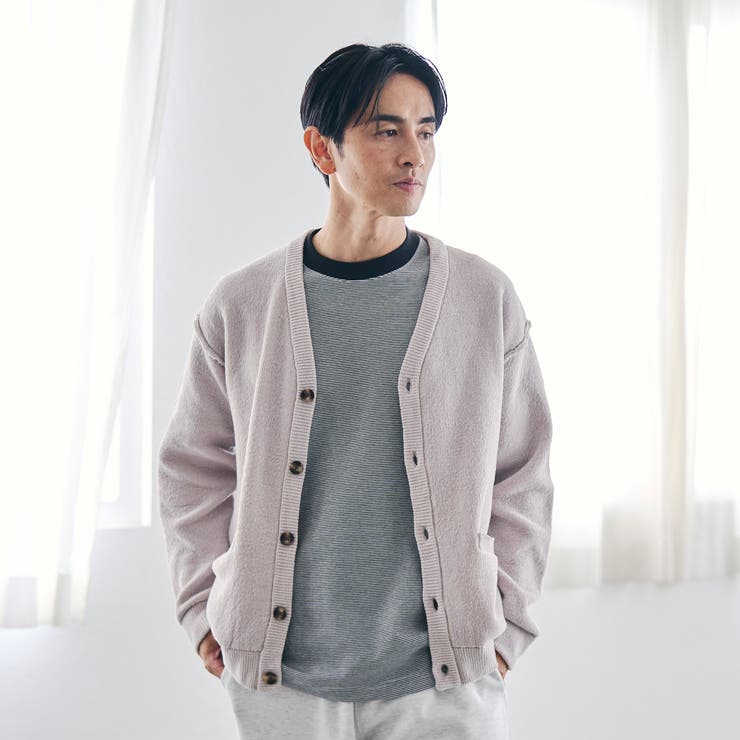 ソフトタッチモールニットカーディガン | coen【men】 | 詳細画像2 