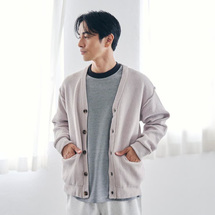 ソフトタッチモールニットカーディガン | coen【men】 | 詳細画像3 