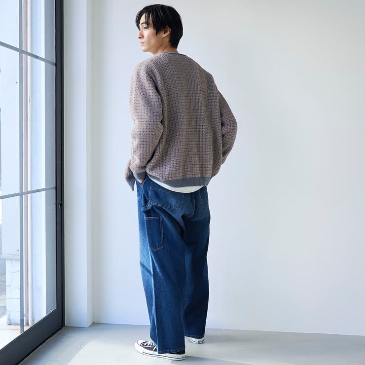 ショートフェザーニットカーディガン | coen【men】 | 詳細画像11 