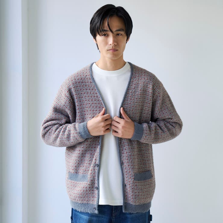 ショートフェザーニットカーディガン | coen【men】 | 詳細画像12 