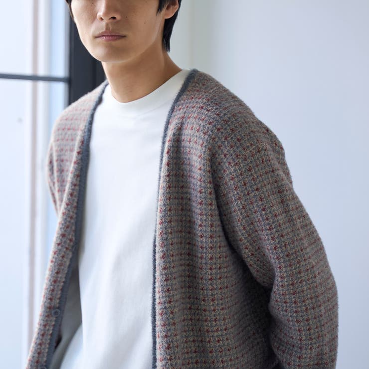 ショートフェザーニットカーディガン | coen【men】 | 詳細画像16 