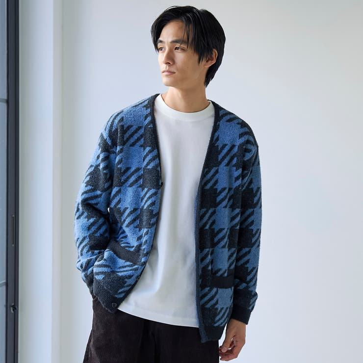 ショートフェザーニットカーディガン | coen【men】 | 詳細画像20 