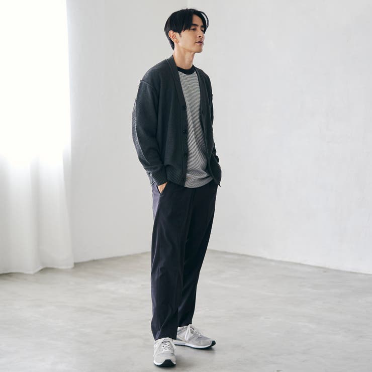 コットンライク ニットカーディガン | coen【men】 | 詳細画像8 