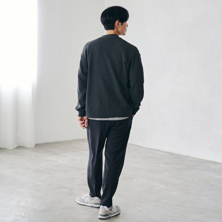 コットンライク ニットカーディガン | coen【men】 | 詳細画像9 