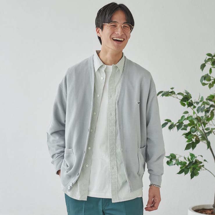 新品】THE FOX × coen モヘア調 ニット カーディガン XL